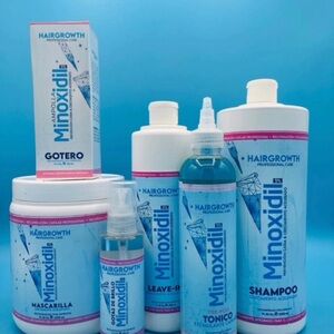 Hair Growth Set - Blue and White